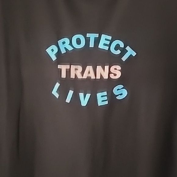 The Phluid Project Charcoal Tee with Empowering Message - Picture 3 of 9